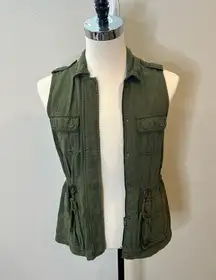 AE lyocell‎ long line vest -med