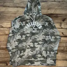 Hollister  camo hoodie