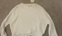 NWT Altar’d State White Knit Sweater