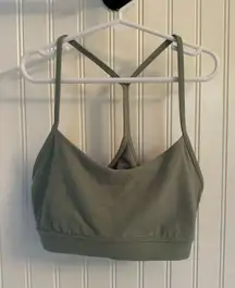Lululemon Y Nulu Sage Green Bra