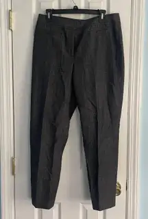 Women’s Grey Straight Leg Dress Pants Size 10