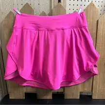 Ladies Hot Sexy Pink Skort Skirt/Shorts Sz 10