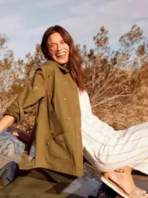 NWOT $168  Seen Worn Kept Pineapple Printed Jacket XS