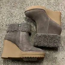 Lauren Ralph Lauren Steph Bootie Size 7.5 Taupe