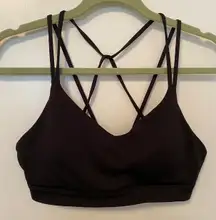 Black Sports Bra