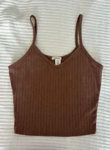 Brown Tank Top