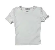 Babaton Aritzia  - Contour Crew Neck Tee in White