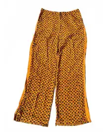 NWT Alice McCall Women's Casual Pants in Orange and Black Pattern, size 10