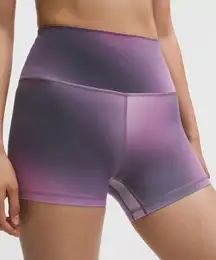 Lululemon Align High Rise Shorts Purple Ombre 8 Women Athletic