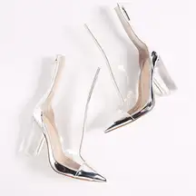 Kendall + Kyle Clear Haven Heeled Boots