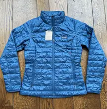 Patagonia Women’s Nano Puff Insulated Jacket Lagom Blue Size XS NWT $239 Org.