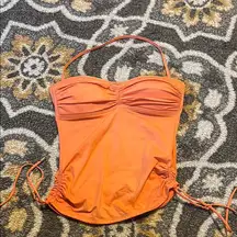 Tommy Bahama Tankini Push Up Swim Top Orange size XS