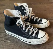 Converse Chuck 70 High Top Sneakers Black | Size 4.5M / 6.5W