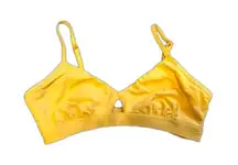 Everything but Water Yellow Keyhole Bikini Top