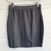 LAmade Grey Stretchy Pencil Skirt