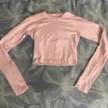 Lululemon Swiftly Tech Cropped Long Sleeve