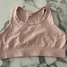 Z by Zella Activewear/Sports Bra in pale pink.  Soft Comfortable addition. A15