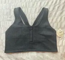 Aerie Offline Main Squeeze Seamless Waffle Bra Top Racerback