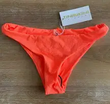 TiniBikini Bikini Balconette Bottom Tangerine Orange XS