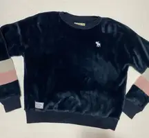 Abercrombie & Fitch Crewneck Deep‎ Pile Sweatshirt Vintage EUC Womens Size M/L