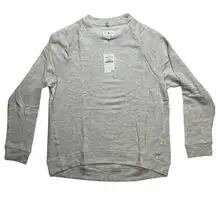 Lou & Grey Nordstrom Heather Wheat Signature Soft Plush Sweatshirt Size S