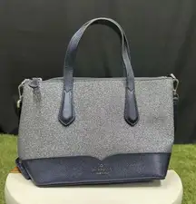 Kate Spade New York‎ Lola Glitter Small Satchel Dusk Navy