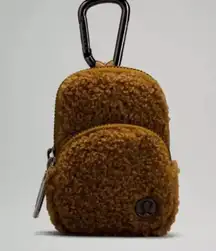 Lululemon Nano Clippable Pouch Plush Fleece - Burnt Caramel 