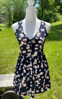 Want and need button up floral dress