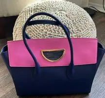 Samantha Thavasa Pink & Blue Purse