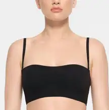 SKIMS NAKED BANDEAU BRA IN ONYX NWT‎ strapless size XL