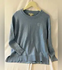 Happily Grey Blue Sweater Happily Grey women’s size large crewneck sweater