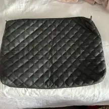 EUC Padded & Quilted ipad or computer case 15 x 11.5