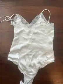 Zara silk body suit 