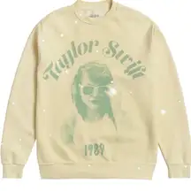 Taylor Swift From The Vault Light Yellow 1989 Taylor's Version Crewneck M