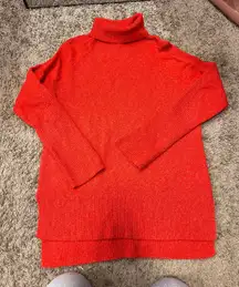 Red Turtleneck