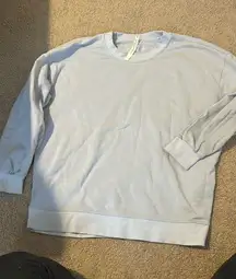 Lululemon Light Blue Oversized Crewneck 