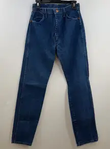 Vintage Wrangler Women's Cowboy Cut Slim Fit Jeans Made in USA size 11x34