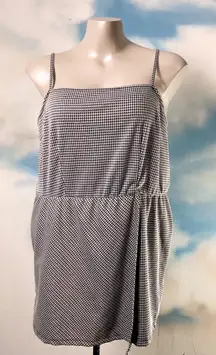 Rue+ houndstooth skort romper