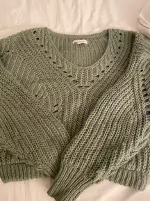Green Sweater