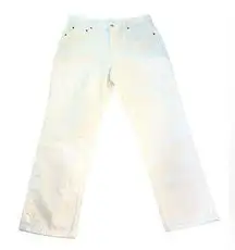 Topshop size 32 white denim jeans