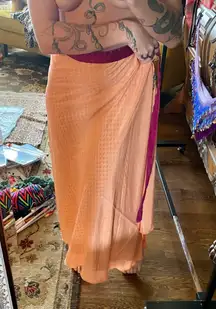 Wrap Around Bohemian Hippie Skirt Unique