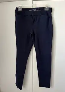 Navy Blue Cropped Pixie Pants