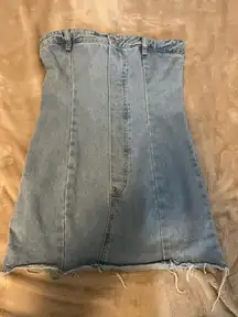 Pretty Little Thing Denim Dress