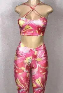 Zuliana Designer Activewear Two Piece Set Made In USA NWT