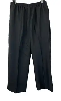 Alfred Dunner Women's Classic Black Dress Pants