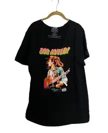 Zion Bob Marley Distressed Graphic T Shirt XL