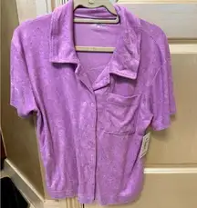 Year Of Ours New With Tags  The Vacation Shirt in Violet