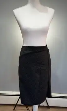 CLEARANCE! Black  Geometric Skirt Size XS NWT