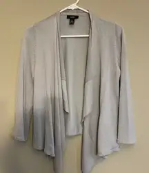 Alfani Sweater / Cardigan Gray Stretchy Business Casual Women's XS NWOT