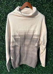 prAna FROSTED PINE SWEATER IN DREAMDUST SZ M MEDIUM